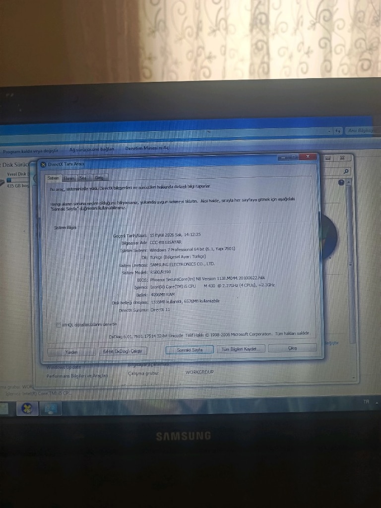 Samsung NP R580 - 4