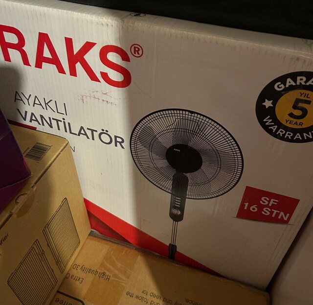Raks SF 16 STN 60w Ayaklı Vantilatör