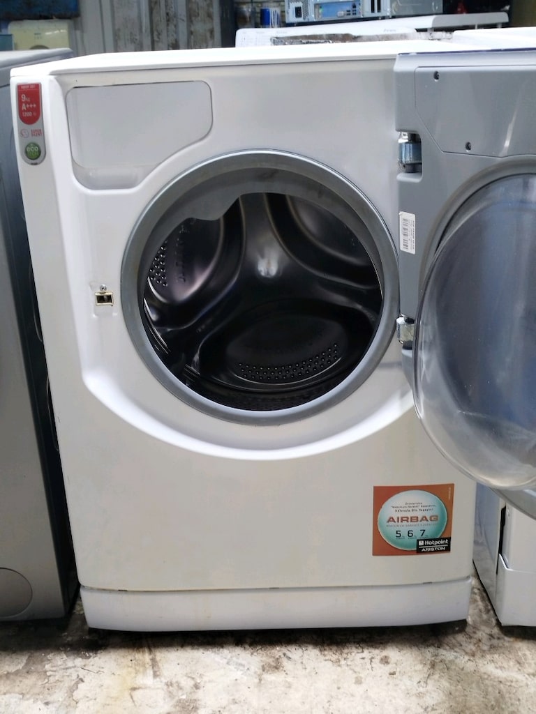 AQUALTİS 9 KG ÇAMAŞIR MAKİNESİ İZMİR İÇİ 3 AY GARANTİMİZ VARDIR - 7