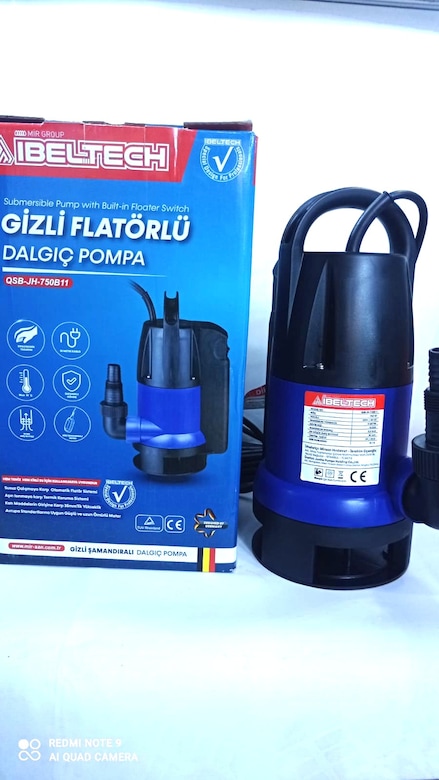 OTOMATİK ŞAMDIRALI TEMİZ SU DALGIÇ POMPA - 3