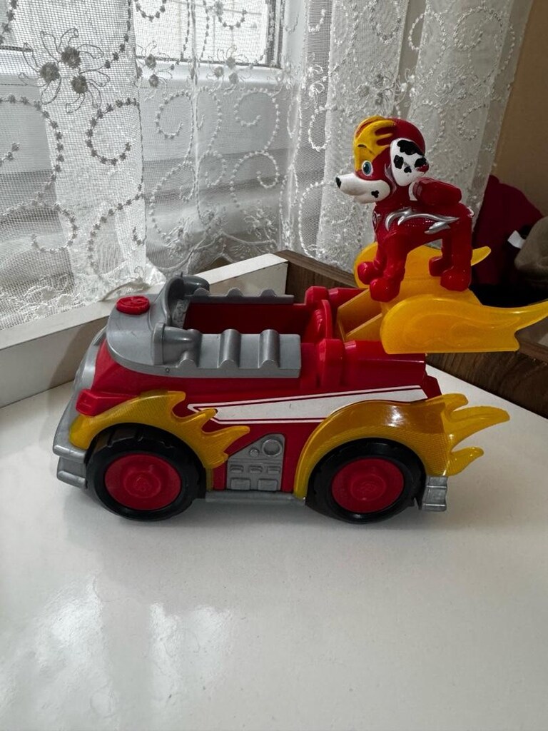 paw patrol sesli ışıklı marshall - 3