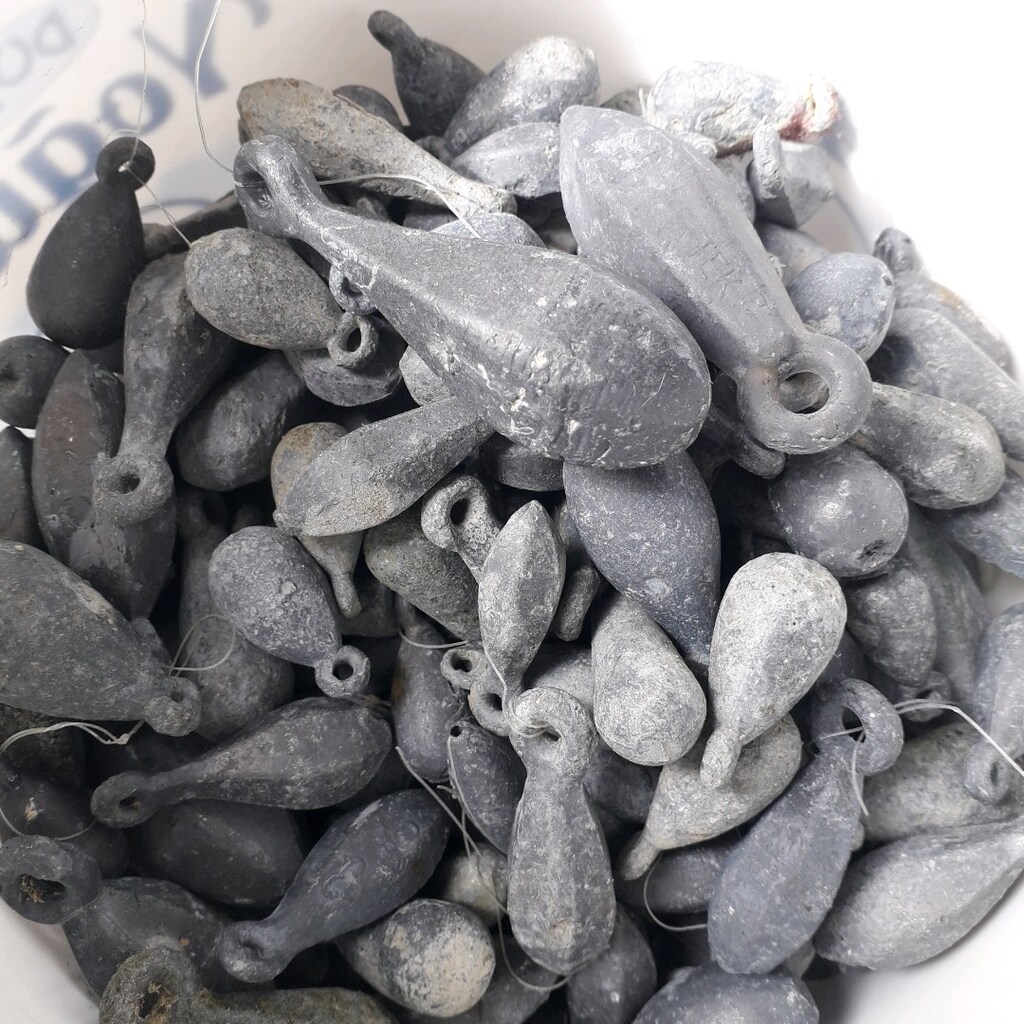 40 kilogram karışık gramlarda olta kurşunu - 2