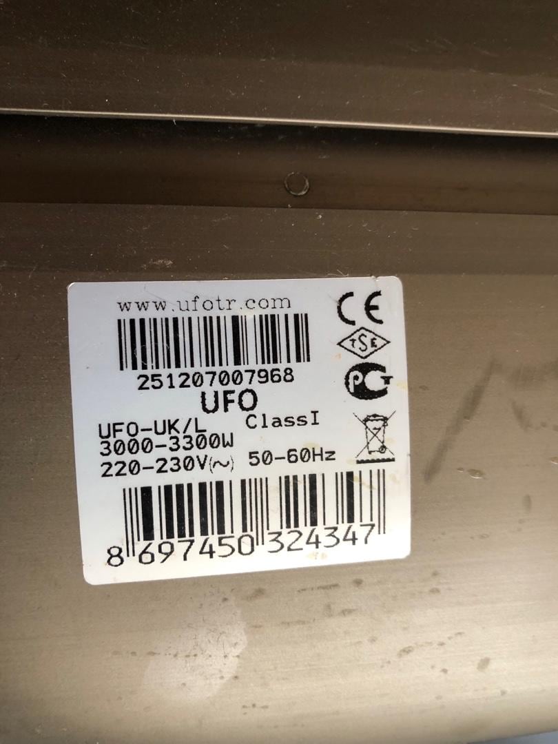 kumandalı UFO elektrikli ısıtıcı - 4