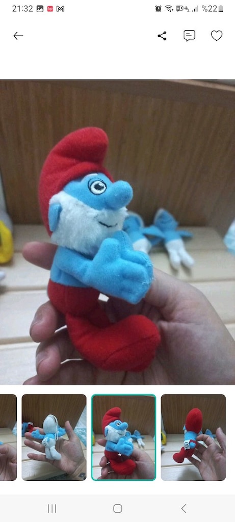 Şirinler Peluş - 3