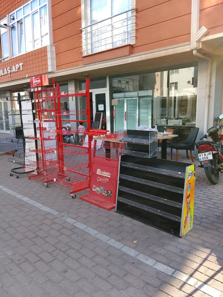 market rafı cipsi kuruyemiş askı demirlerin rafları - 3