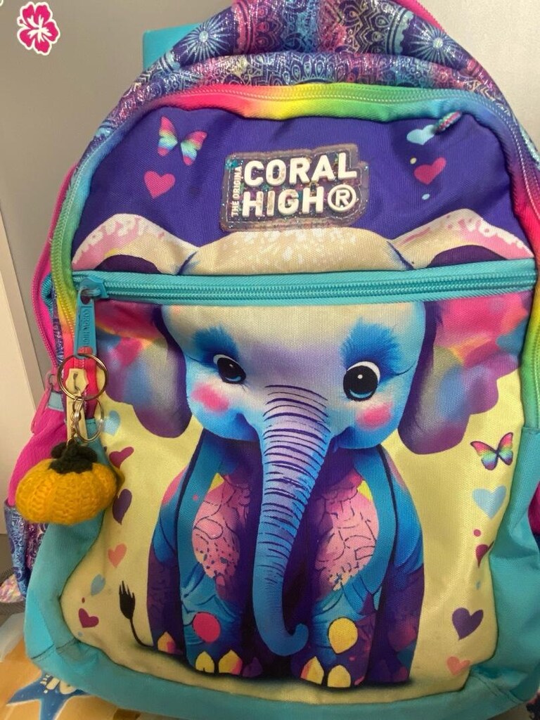 CORAL High Fil Desenli Kız Çocuk Okul Çantası - 3