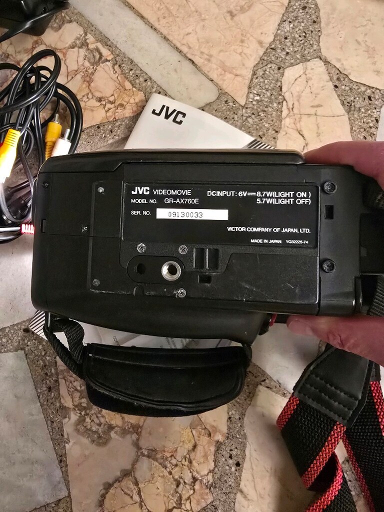 JVC GR-AX 760 Compact Vhs kamera - 6