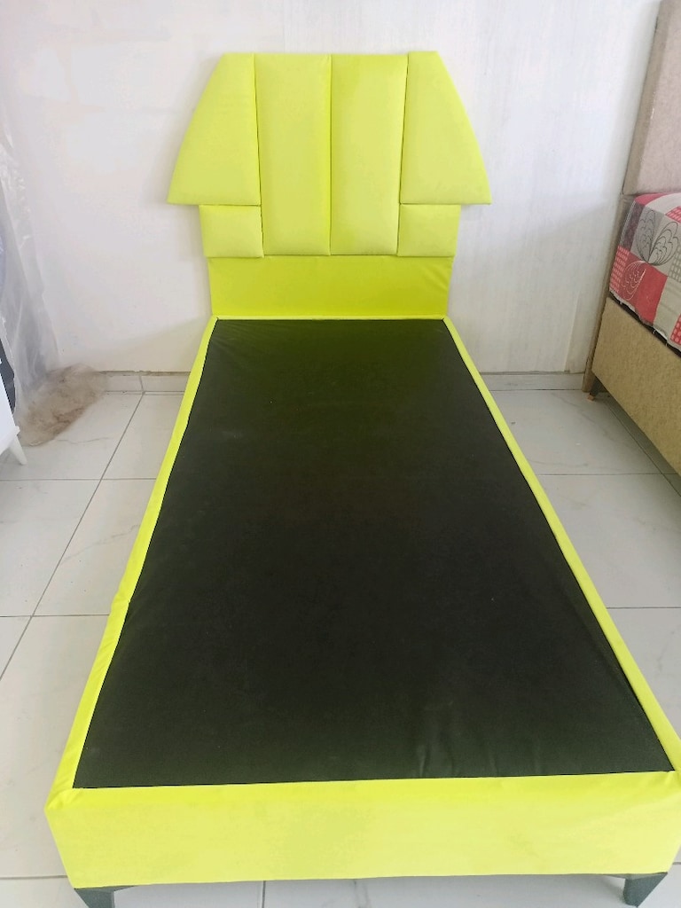 sıfır tek kişilik sabit baza başlık eve teslim - 2