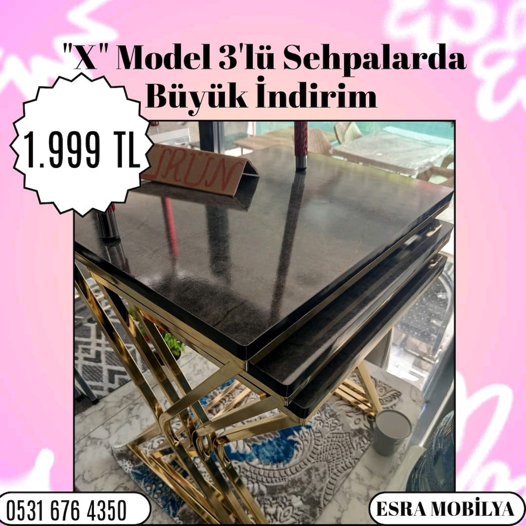 Zigon Sehpa Modellermiz Nakite Özel Fiyat Sadece - 11