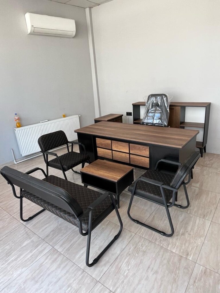 ZENA TAKIM OFİS TAKIMI MAKAM MASASI BÜRO MOBİLYASI - 6