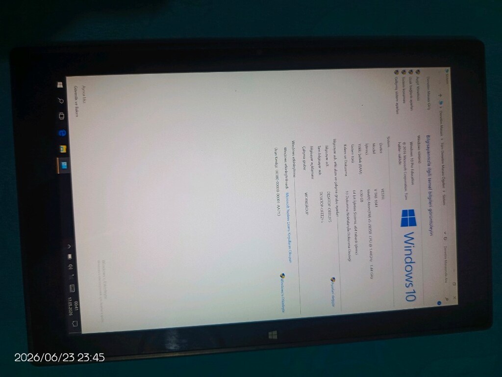 vestel vtab1041 klavyeli windows10 tablet pc - 2