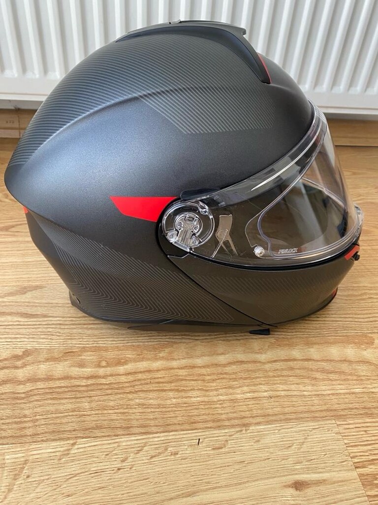 agv tour modular çene açılır kask m beden sorunsuz pinlock dahil - 4