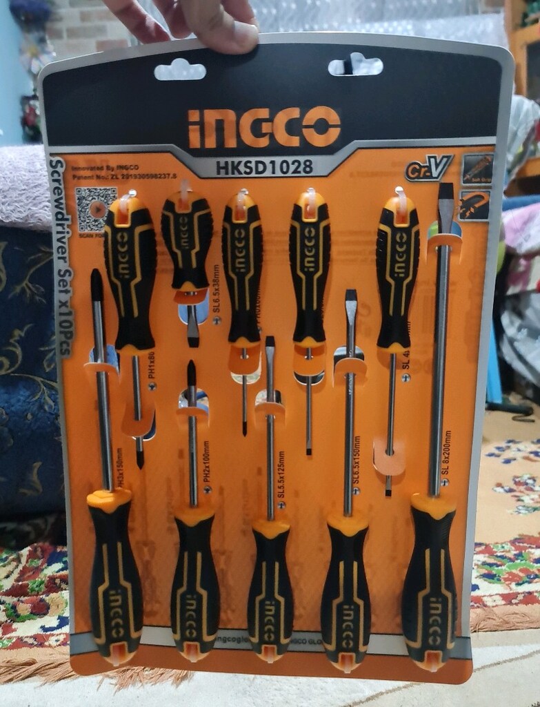 Ingco 10 Parça Tornavida Seti Sıfır - 4