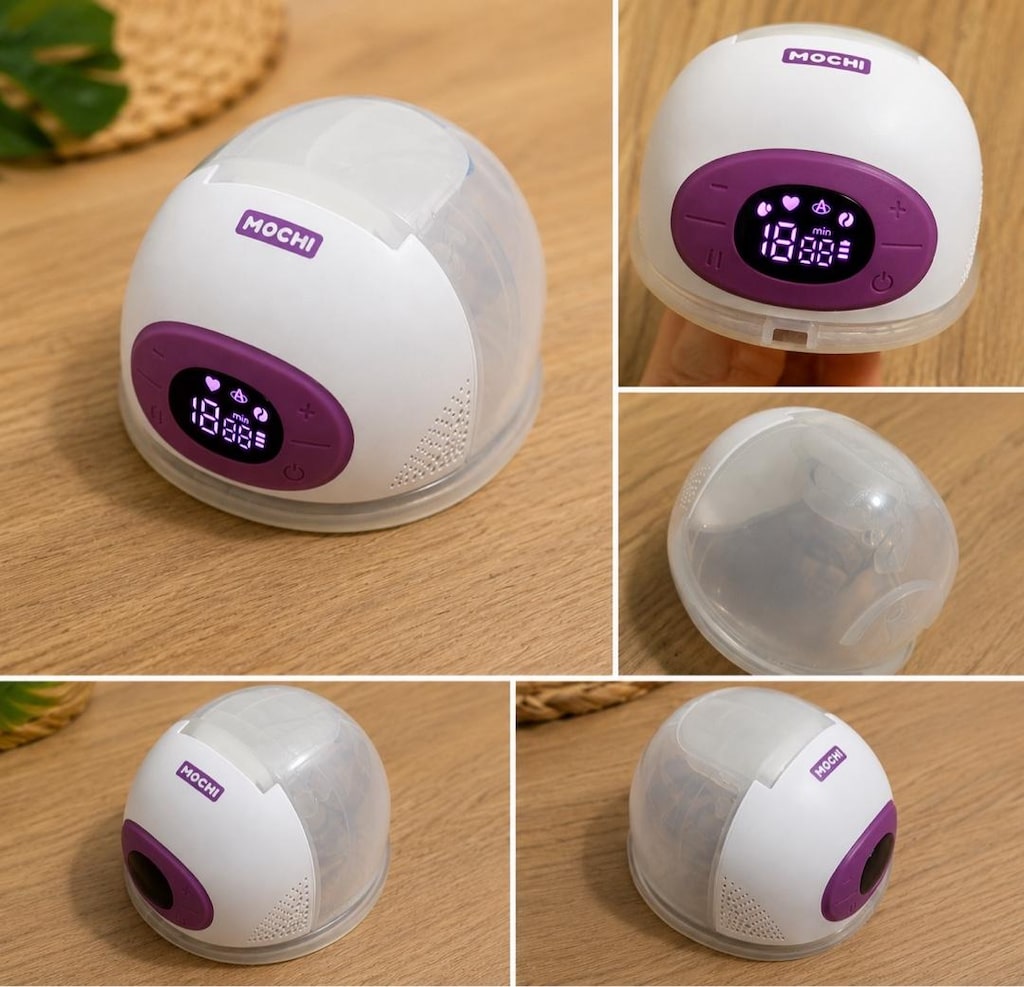 MOCHİ GİYİLEBİLİR ŞARJLI GÖĞÜS POMPASI RAHAT KULLANIM