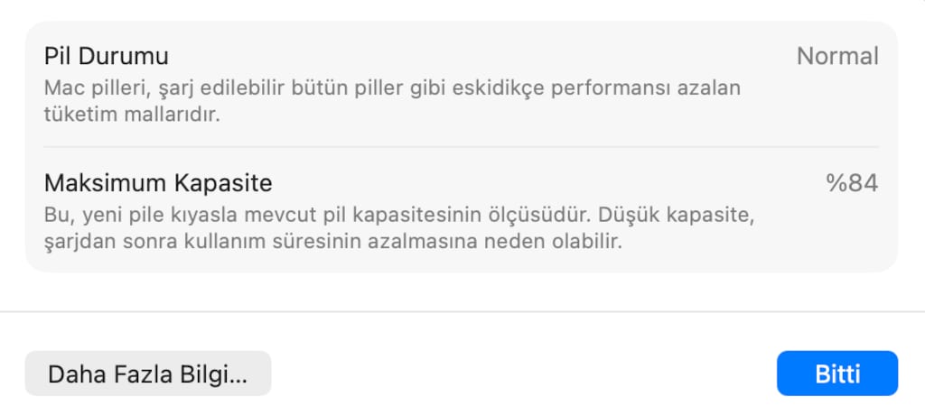 Macbook Air 2020 - M1 Çip - 256 GB SSD - Pil %84 - 5