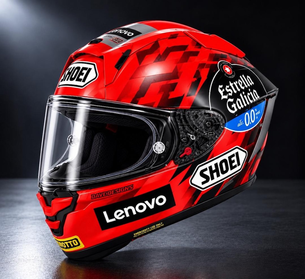 SHOEI X-SPIRIT PRO MARQUEZ 9 TC-1 KASK - 3