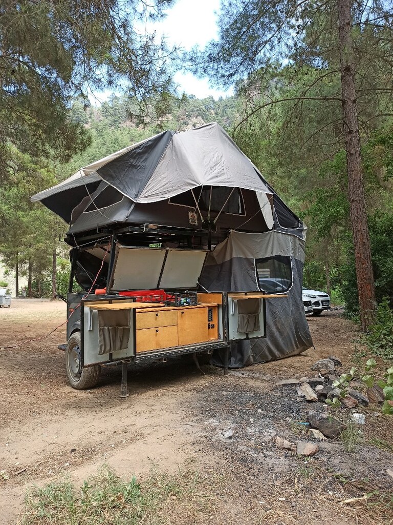 Kompakt Çekme Römork Karavan - 2