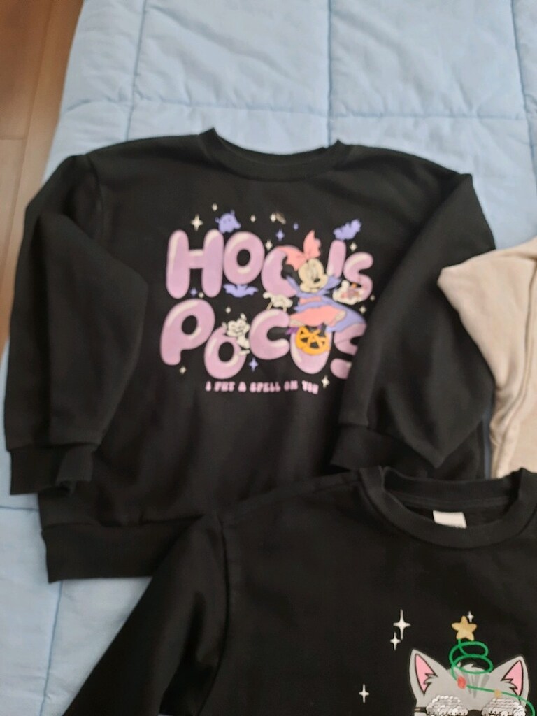 sweatshirtler 5,6 yaşa olurkiz cocuk 4 adet - 4