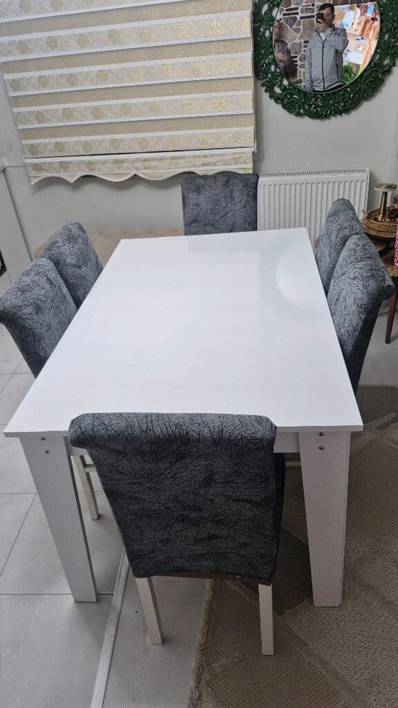 6 kişilik yemek masası - 2