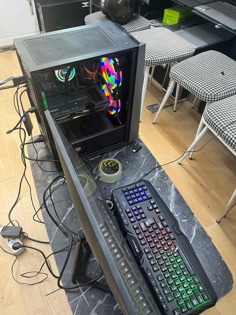 Ryzen 5 5600 Rtx 3060 tertemiz GAMİNG kasa - 4