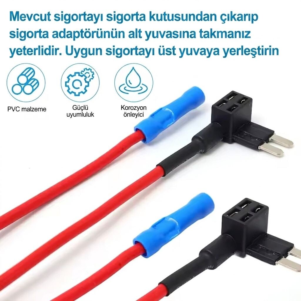 Fuse Tap - Micro2 Tip - Araç Sigorta Çoklayıcı Bağlantı Aparatı - 2