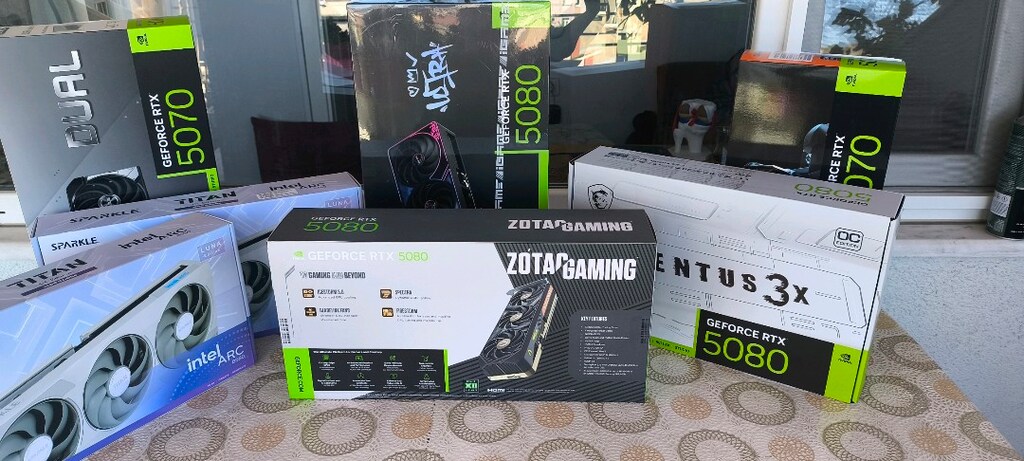 zotac gaming solid core RTX 5080 SIFIR KAPALI KUTU - 8