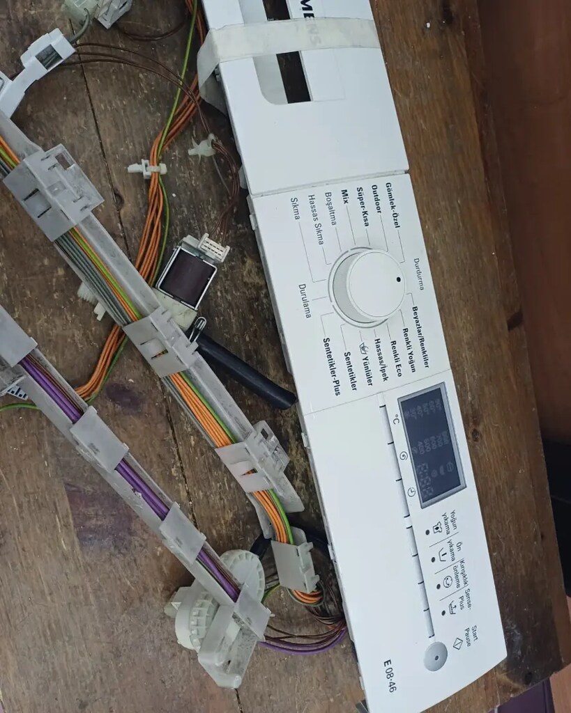 SIEMENS E 08.46 Çamaşır Makinesi Anakart Beyin Kart - 3