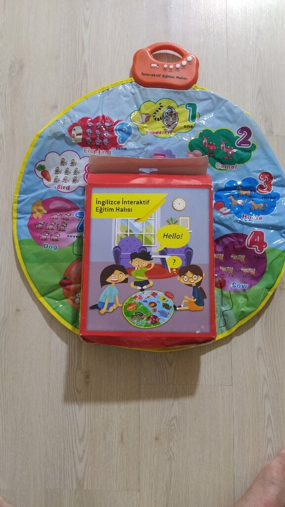 ingilizce öğreten oyun halısı - 3