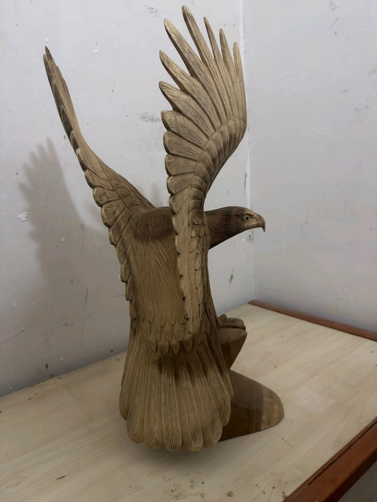 Ahşap Kartal Figürü(70cm) - 2