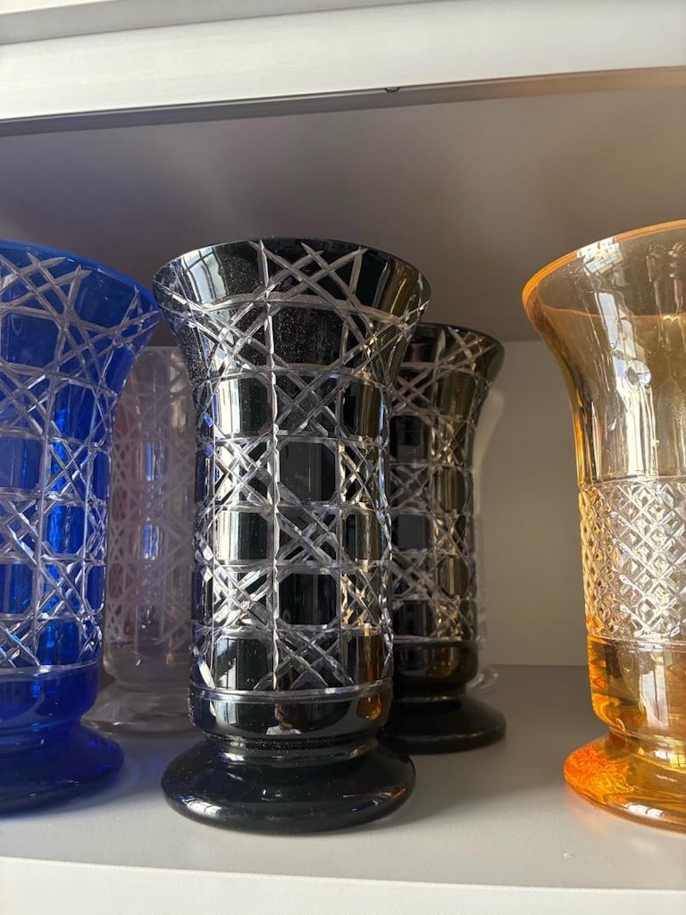 Paşabahçe kristal kesme vazo - 3