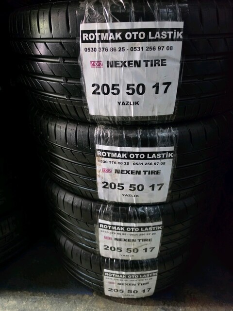 205 50 17 nexsen yazlık Sıfır dan farkı yok 7500 4ü