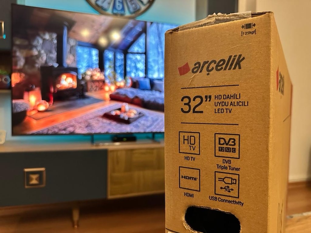 Arçelik 32 inç Dahili Uydulu TV Sıfır Kapalı Kutu - 9