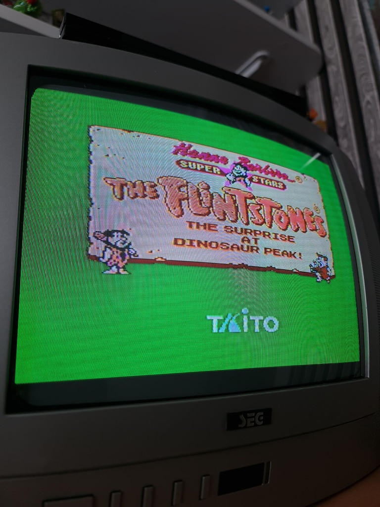 The Flintstones Çakmaktaşlar Fred Çakmaktaş Atari Kaset Ateri - 2