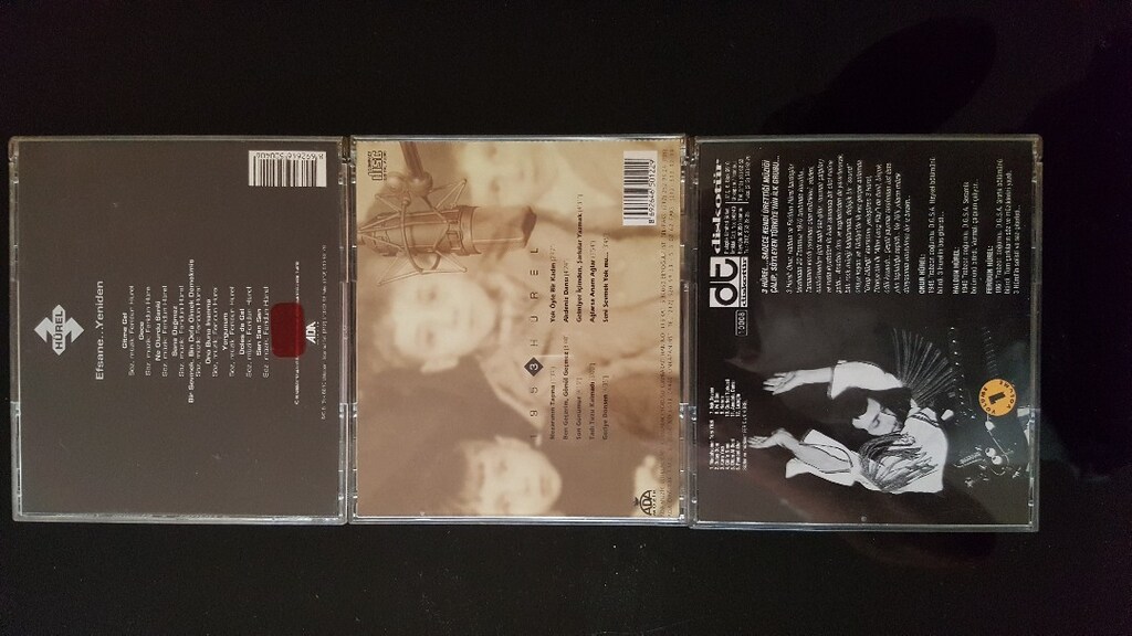 3 Hürel 3 Efsane Albüm Cd - 5