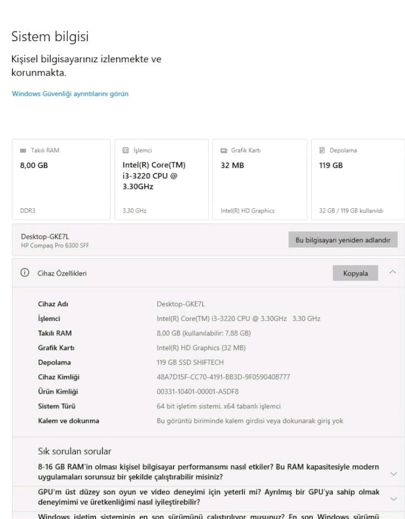 Çok Uygun Fiyata... 6 ADET PC + VGA SWİTCH + MONİTÖR + KLAVYE/MOUSE + - 4