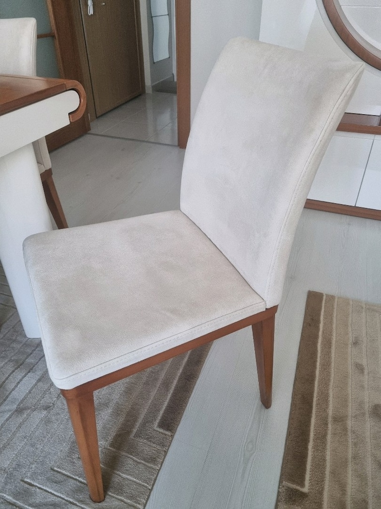Şık Açılır Yemek Masası + 6 Sandalye – Çok Temiz - 2