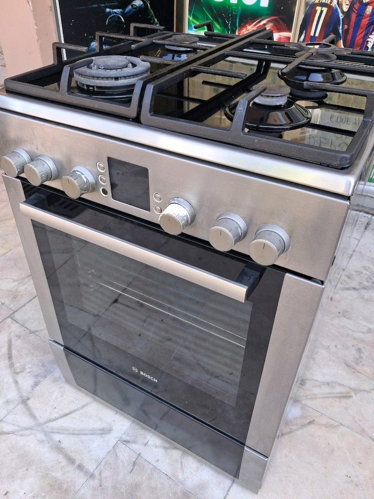 bosh gri inox iz tutmaz seri turbo fırın - 2