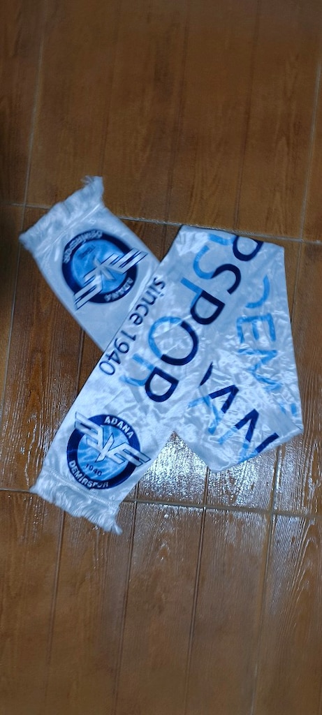 Adanademirspor atkı..1.40 a 17 eni..Ads bir de başka atkı var..