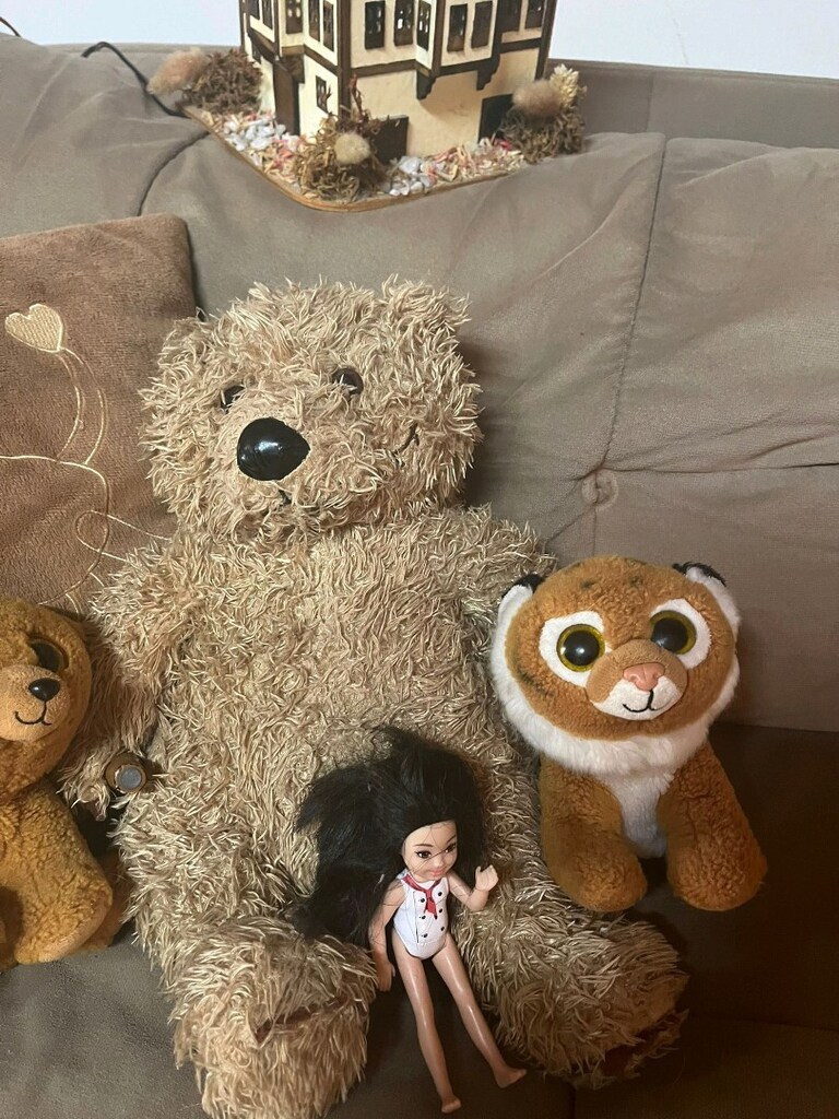 4 peluş 1tane bebek 1 gece lanbası - 2