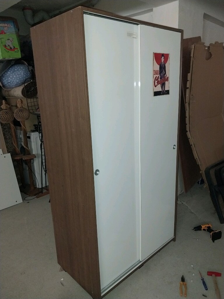 kayar kapaklı elbise dolabı - 2