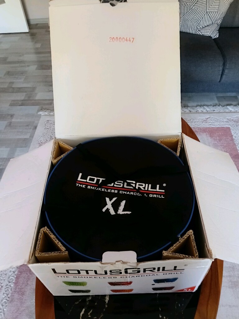 DUMANSIZ sıfır XL lotus grill Mangal - 5