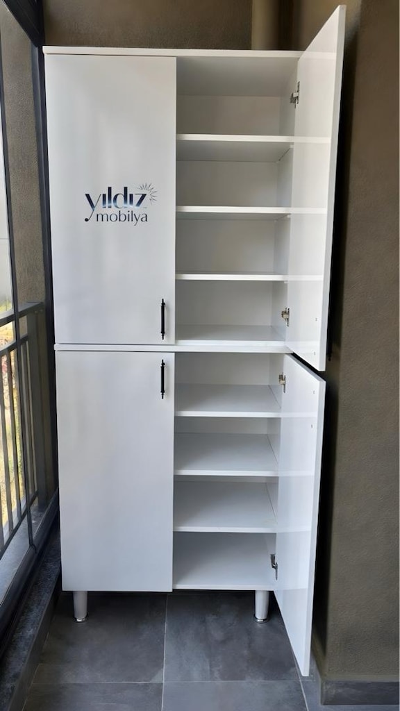 Dolap Mdf Çok amaçlı kiler dolabı erzak dolabı balkon dolabı ayakkabı - 2