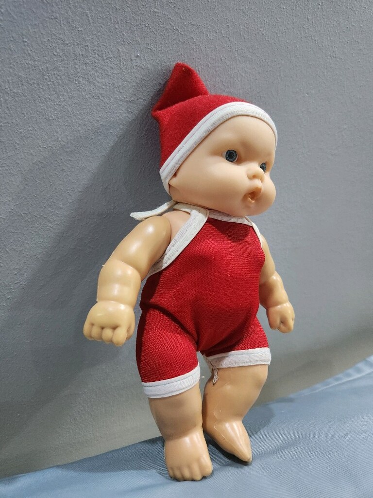 YENİ ŞİMŞEKTOYS 20 CM OYUNCAK ROZA BEBEK - 4