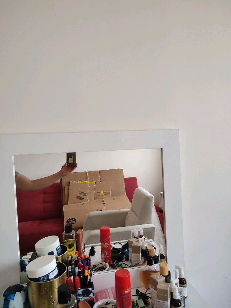 4 çekmeceli aynalı el yapımı mdf şifonyer tamemen sorunszu - 2