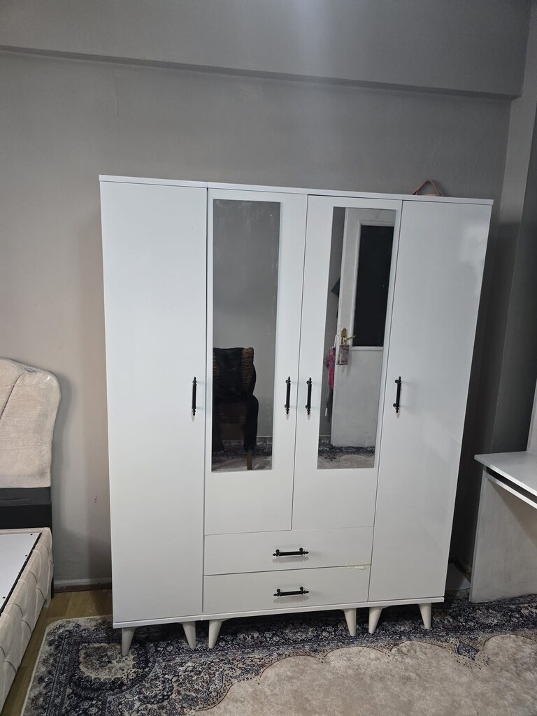 4 KAPILI GARDROP İMALATTAN SIFIR KAPIDA ÖDEME - 7