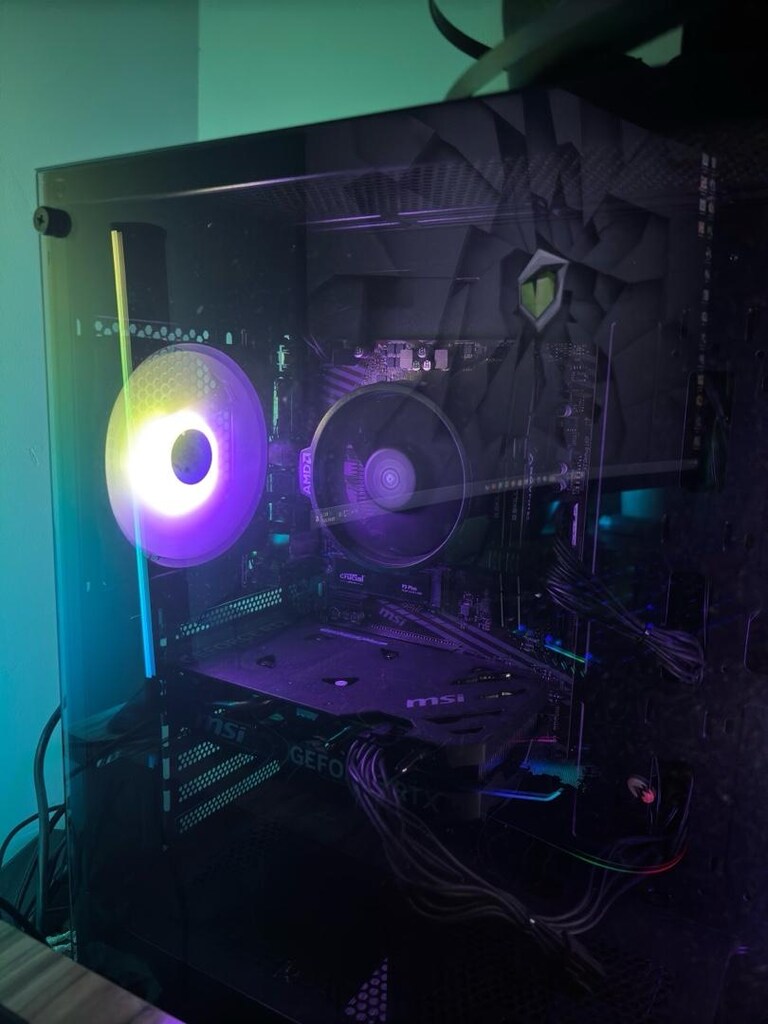 OYUNCU BİLGİSAYARI FULL SİSTEM RTX 4060 180Hz Monitör Oyuncu koltuğu - 7