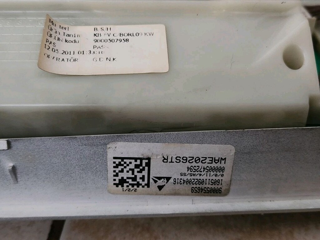 Bosch WAE2026STR Anakart + Ön Panel Ekran | Orijinal | Sağlam - 3