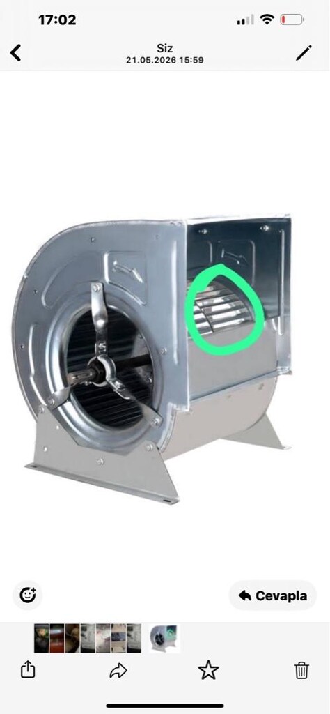havalandırma motoru kabinli sık kanatlı - 5