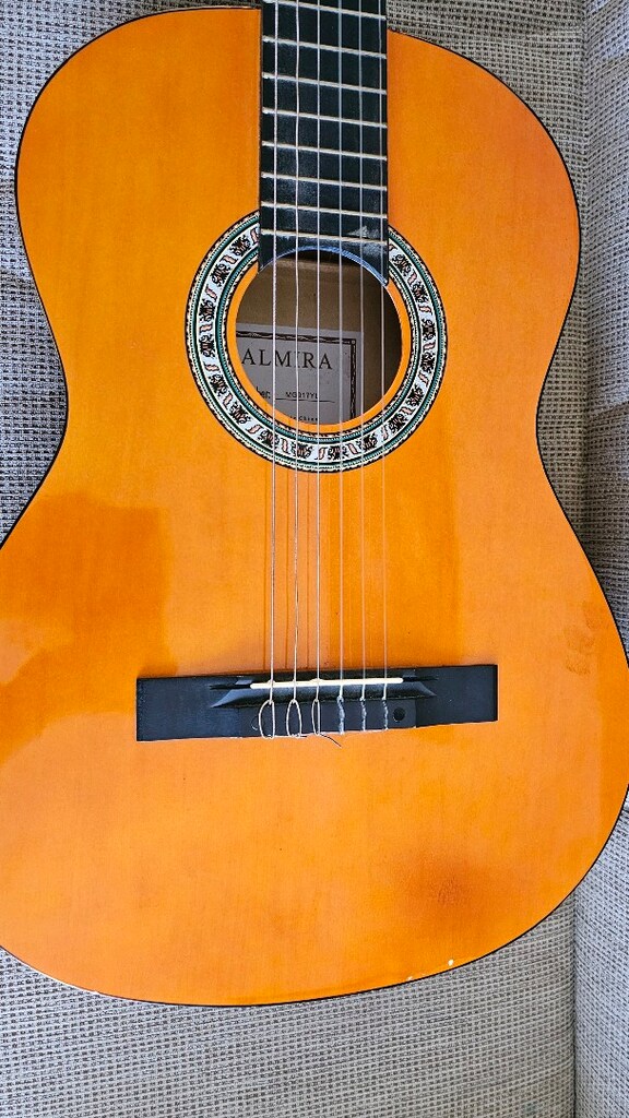 ÇANTASIYLA ALMİRA GİTAR ACİL SATILIK - 6
