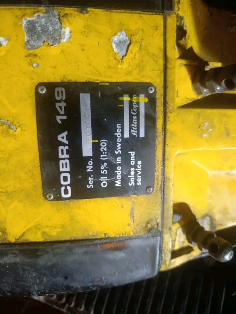 benzinli Hilti cobra anakonda - 2